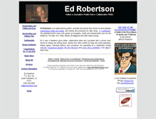 Tablet Screenshot of edrobertson.com